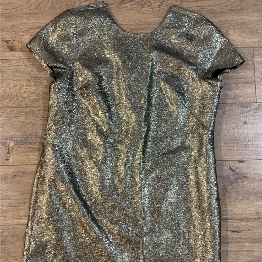Madewell Golden Cocktail Dress